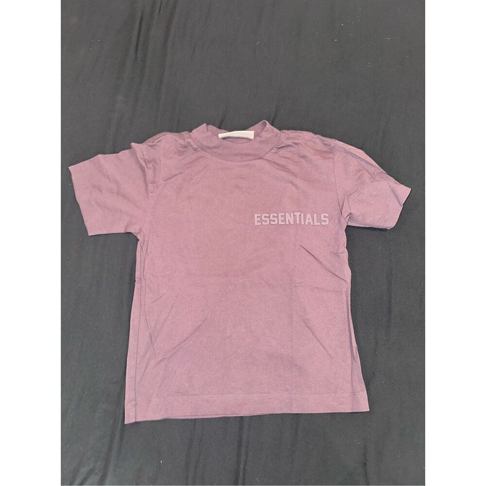 ESSENTIALS FEAR OF GOD women’s tee XS burgundy